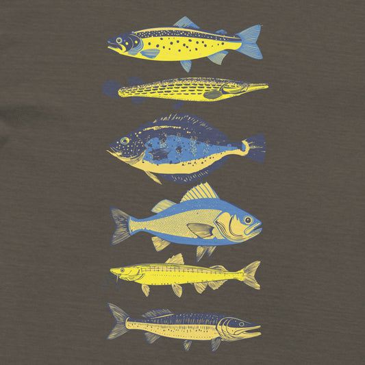 Atlantic Catch T-Shirt – Washed Charcoal