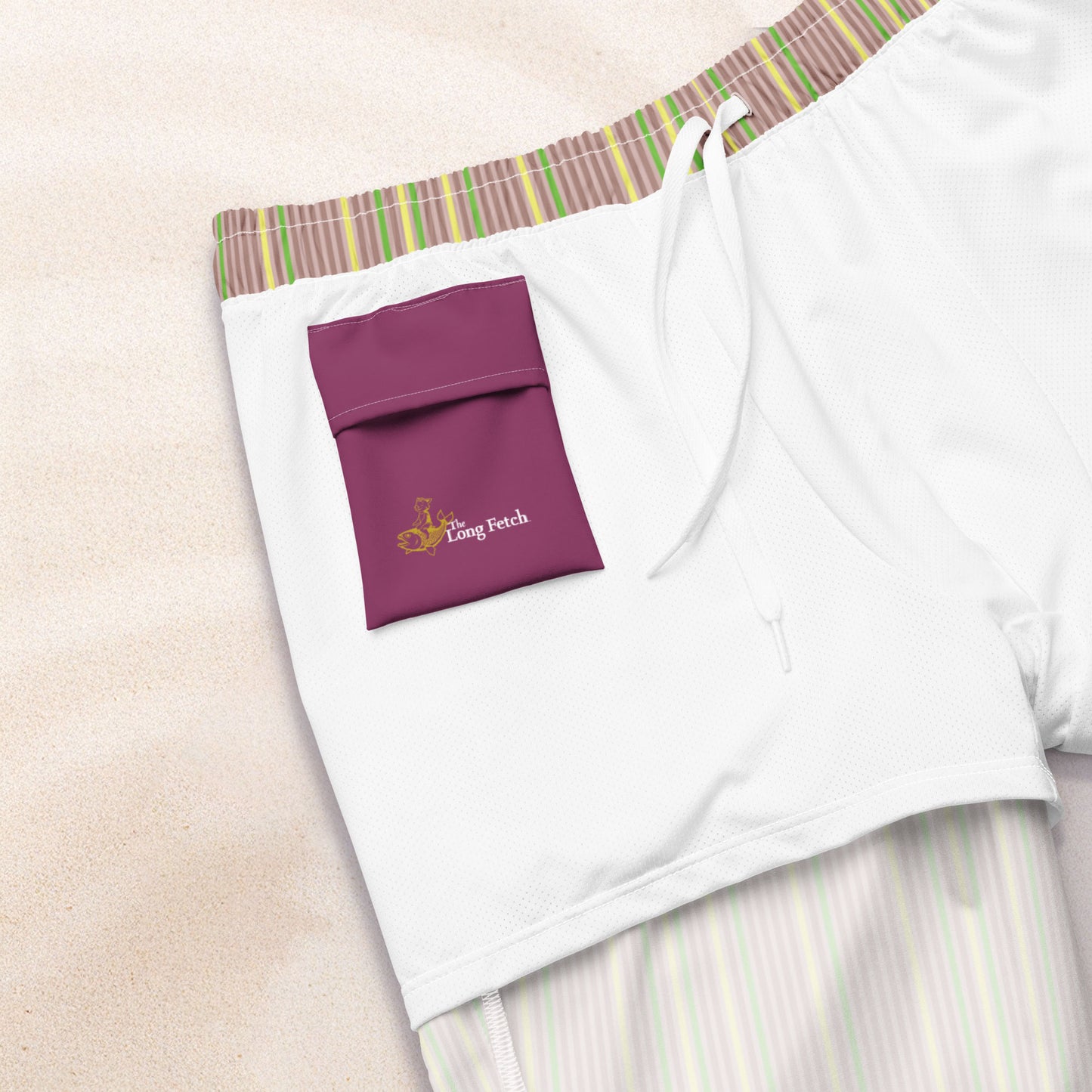 Setúbal Stripe Eco-Friendly Swim Trunks