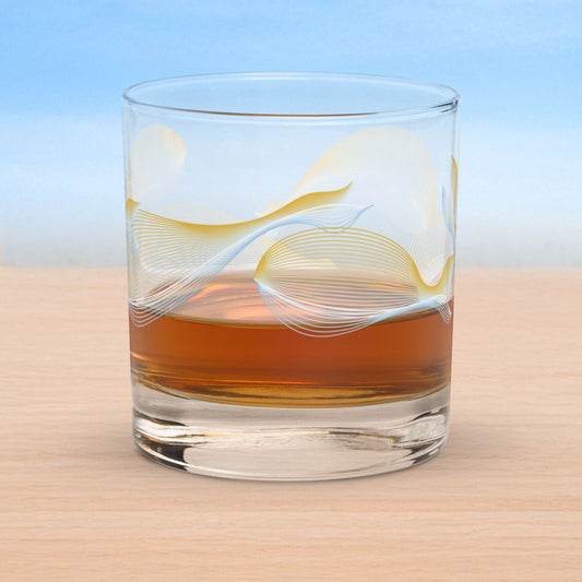 Whales old fashioned on-the-rocks glasses