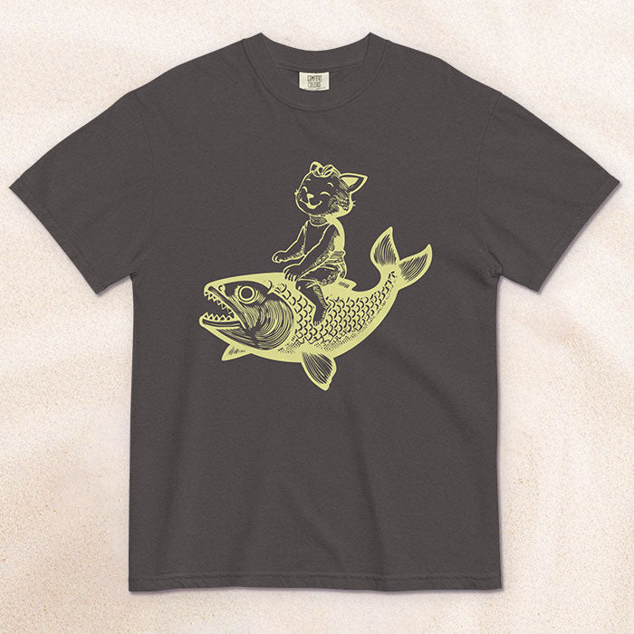 The Cat's FIsh T-Shirt – Graphite