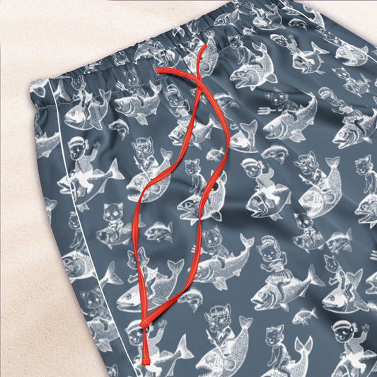 The Cat's Fish Pajama Pants – Van Heusen Navy