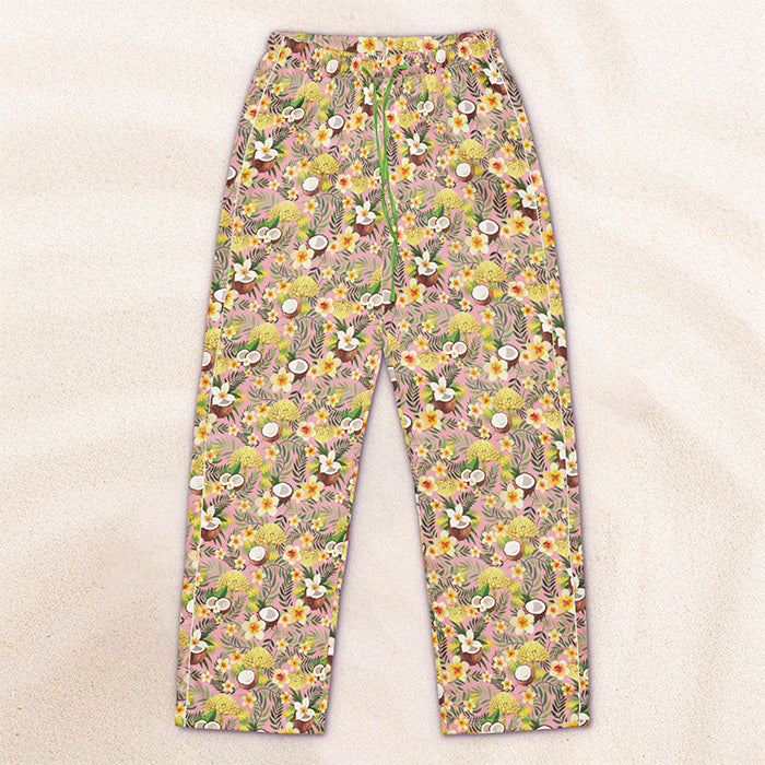Tropicalia Pajama Pants – Shell Pink