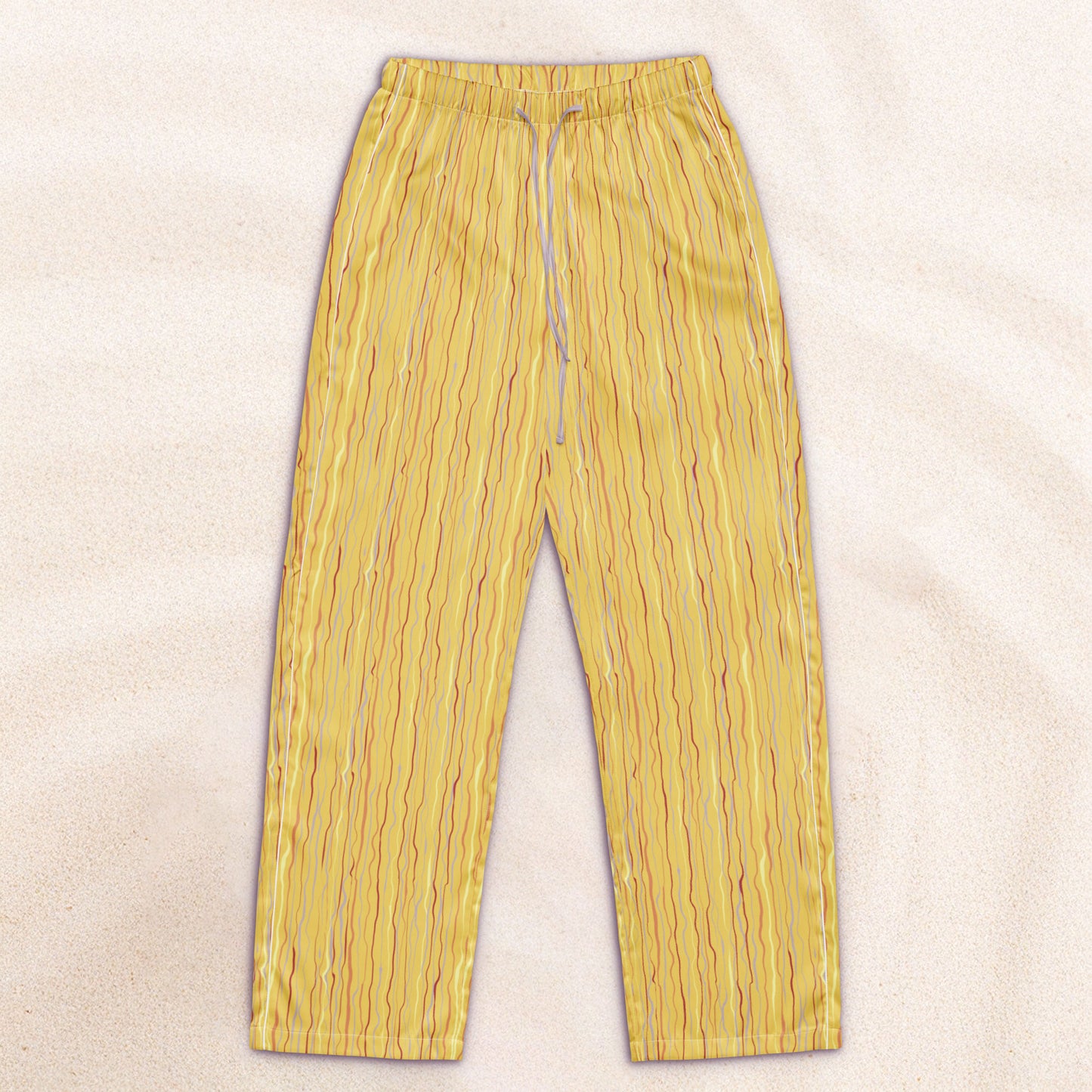 Tropicalia Stripe Pajama Pants – Gold
