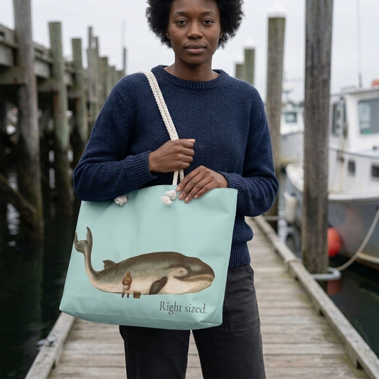 Right-sized Weekender Bag – Seafoam