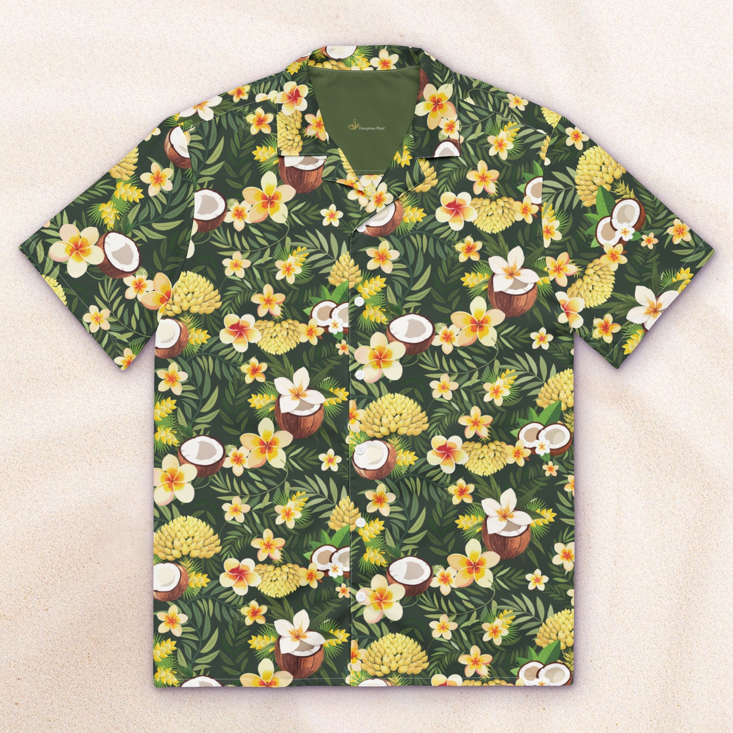 Tropicalia Camp Shirt – Jungle Green