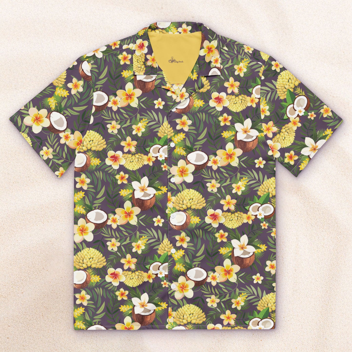 Tropicalia Cuban Collar Shirt – Vintage Grape