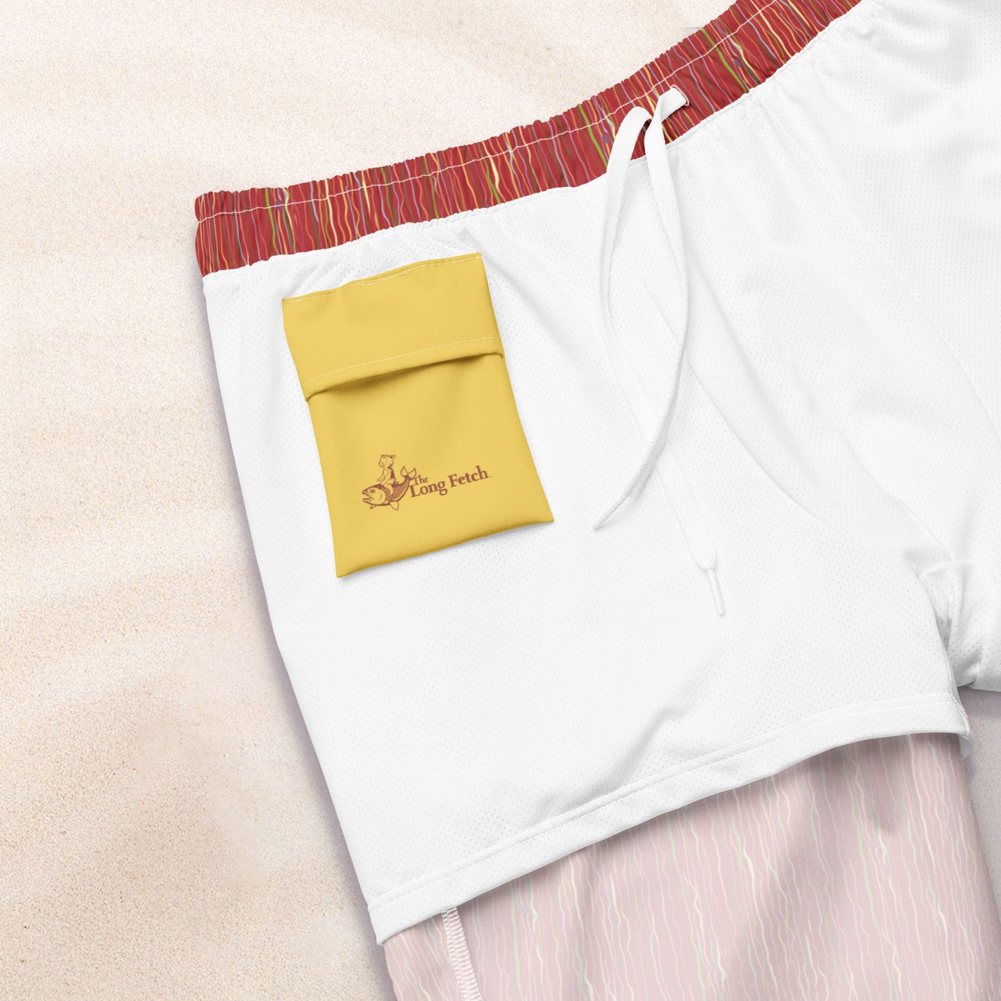 Tropicalia Swim Trunks – Rust Red