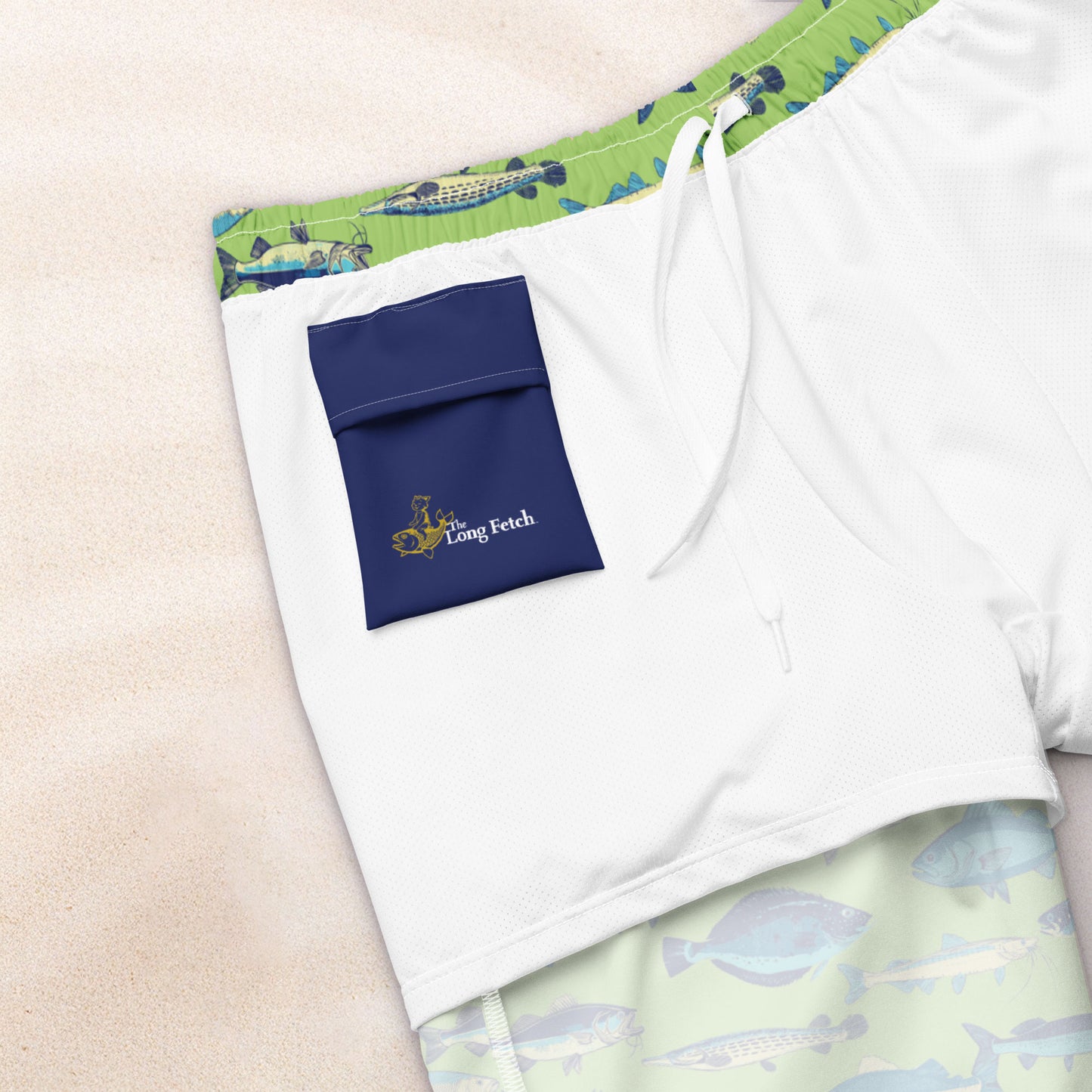 Atlantic Catch Conservation Swim Trunks – Sea Moss