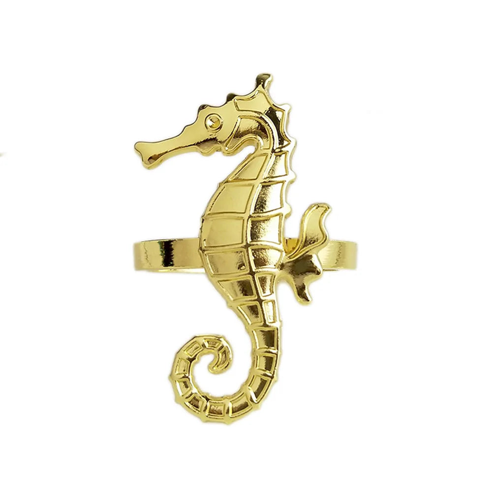 Coastal Heritage Napkin Rings - Sea Creatures