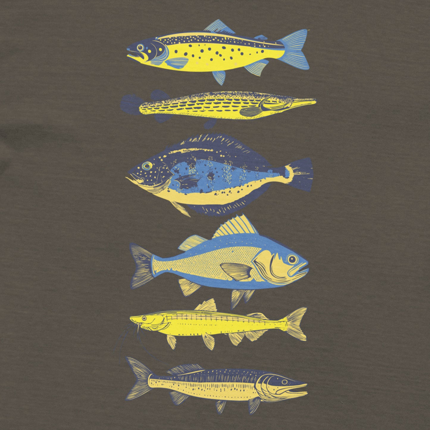 Atlantic Catch T-Shirt – Washed Charcoal