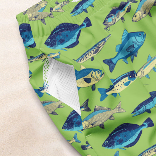 Atlantic Catch Conservation Swim Trunks – Sea Moss