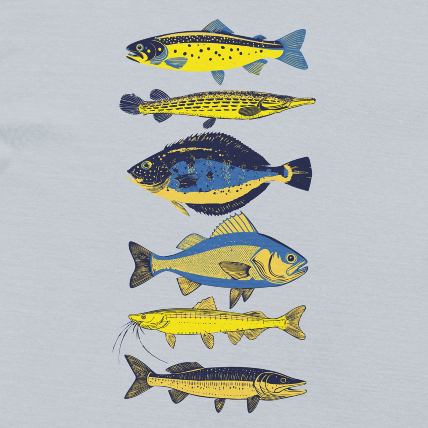 Atlantic Catch T-Shirt – Washed Denim