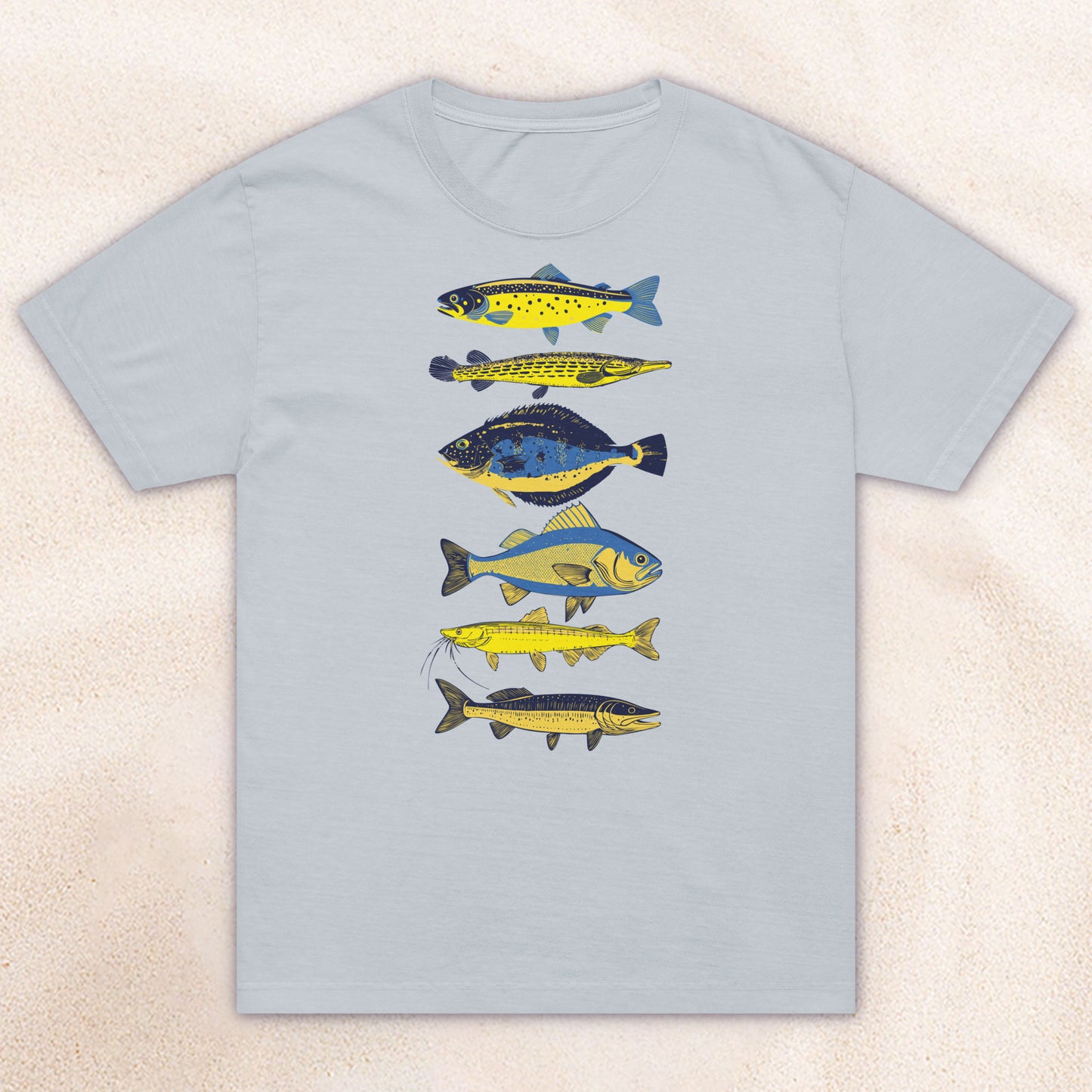 Atlantic Catch T-Shirt – Washed Denim