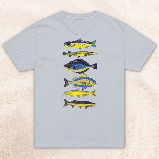 Atlantic Catch T-Shirt – Washed Denim