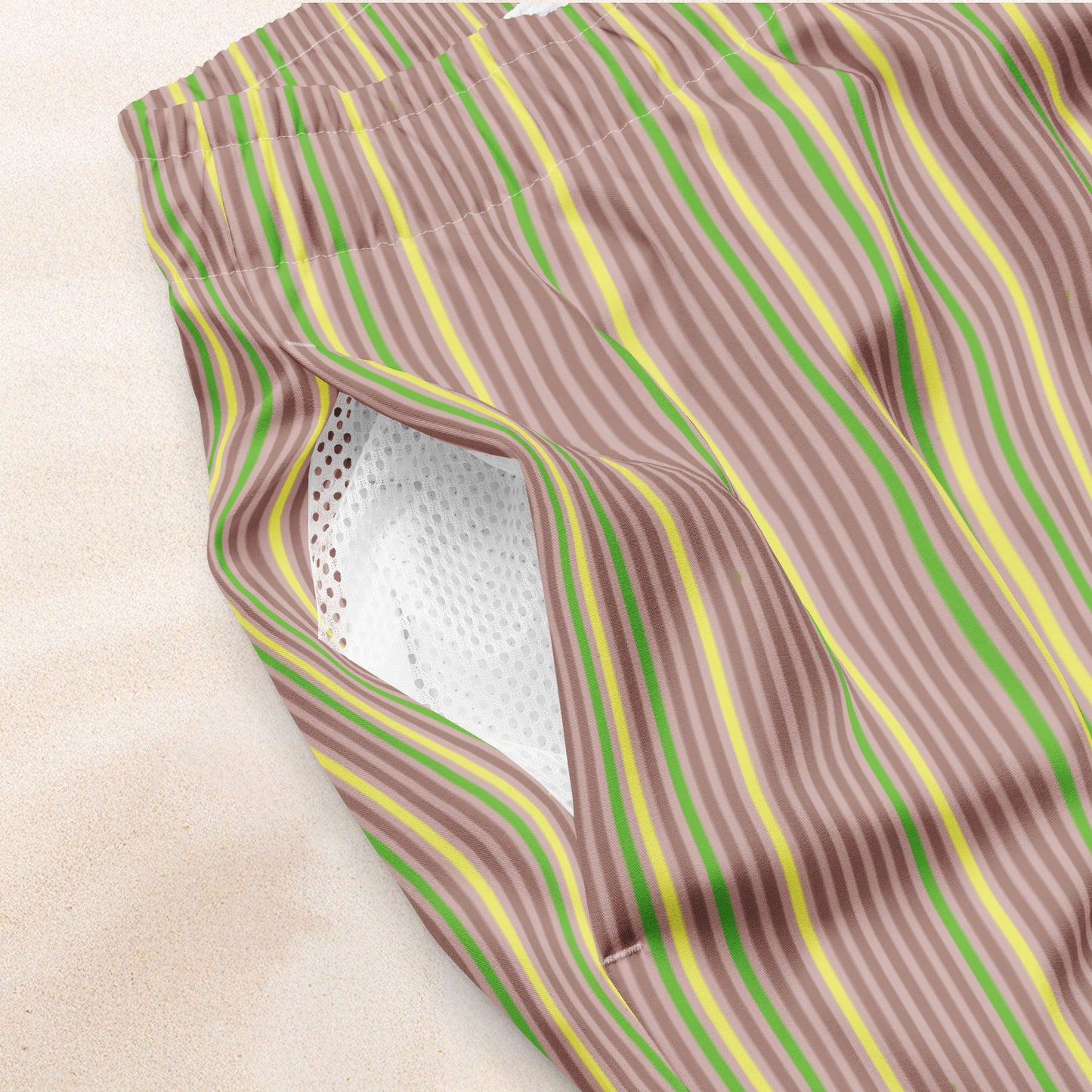 Setúbal Stripe Eco-Friendly Swim Trunks