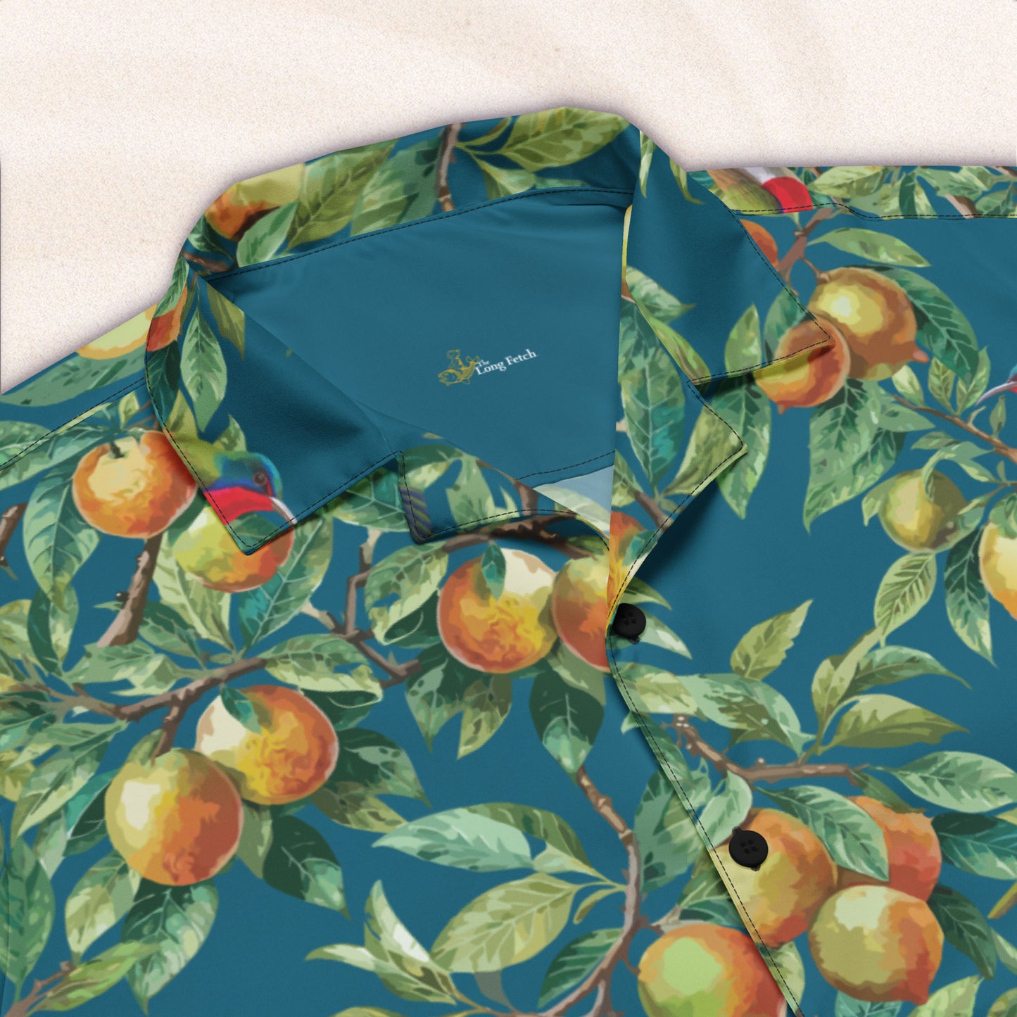 Citrus Grove Cuban Collar Shirt – Aegean