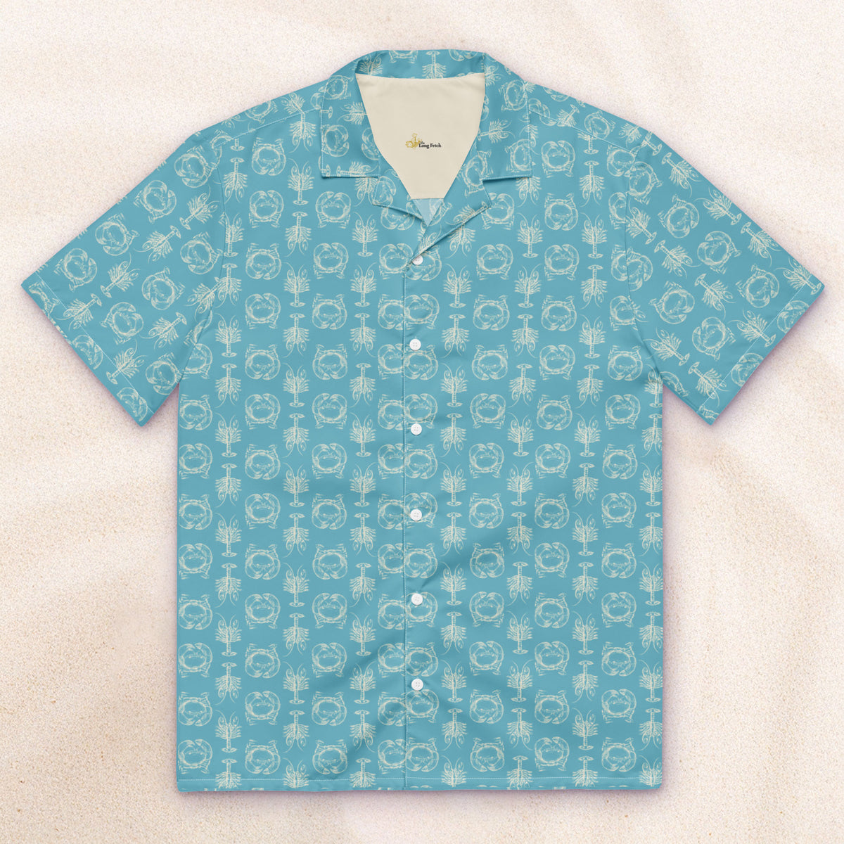 Field Notes Cuban Collar Shirt, Close Repeat – Ocean Blue