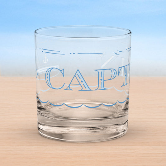 Commodore rocks glass collection – classic nautical-inspired old fashioned glasses for every role