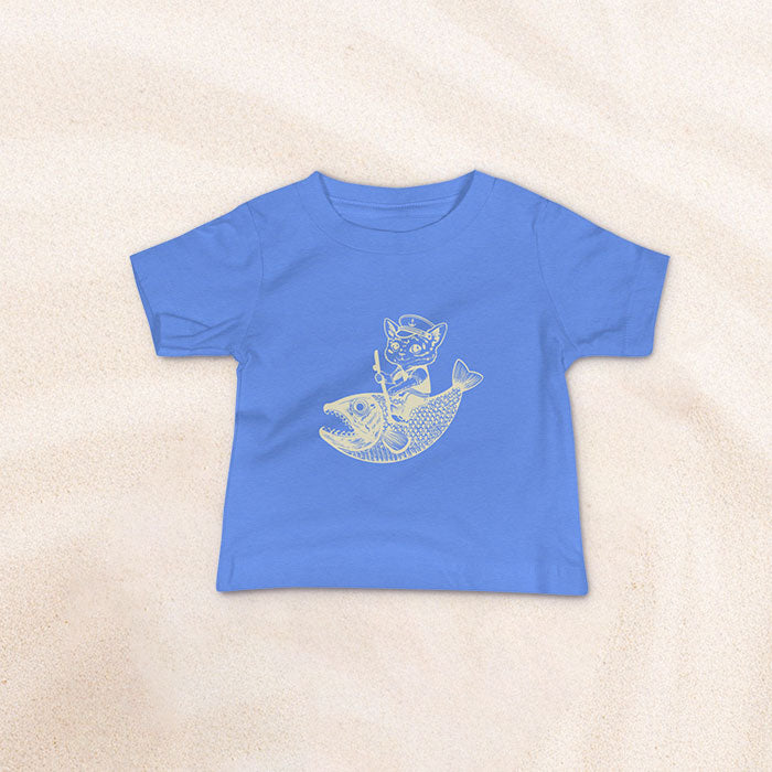 The Cat's Fish Baby Jersey Short Sleeve Tee