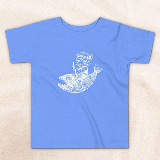 The Cat's Fish Toddler Tee