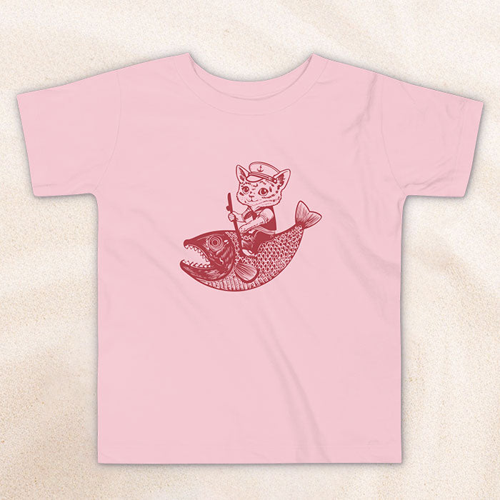 The Cat's Fish Toddler Tee