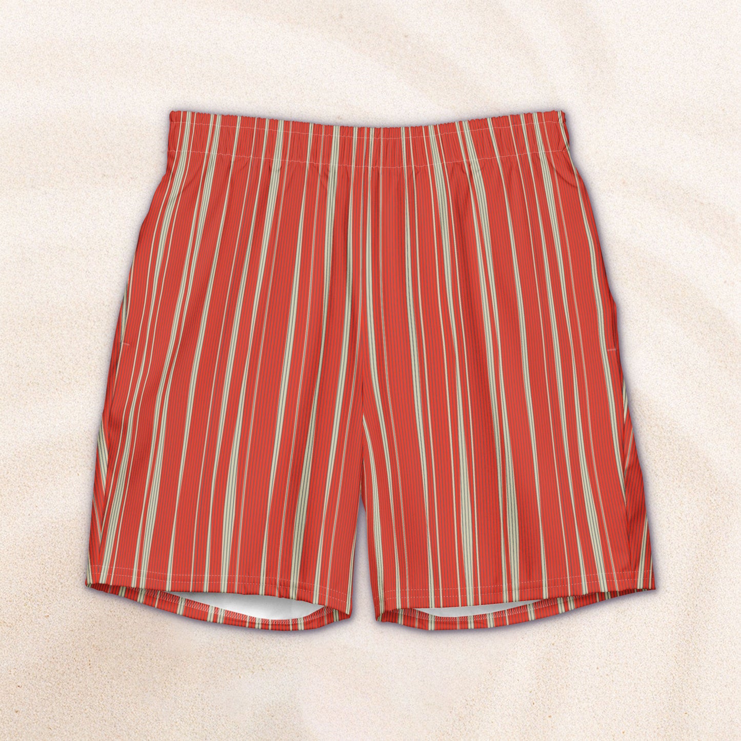 Slow Wave Conservation Swim Trunks – Cinnabar Red