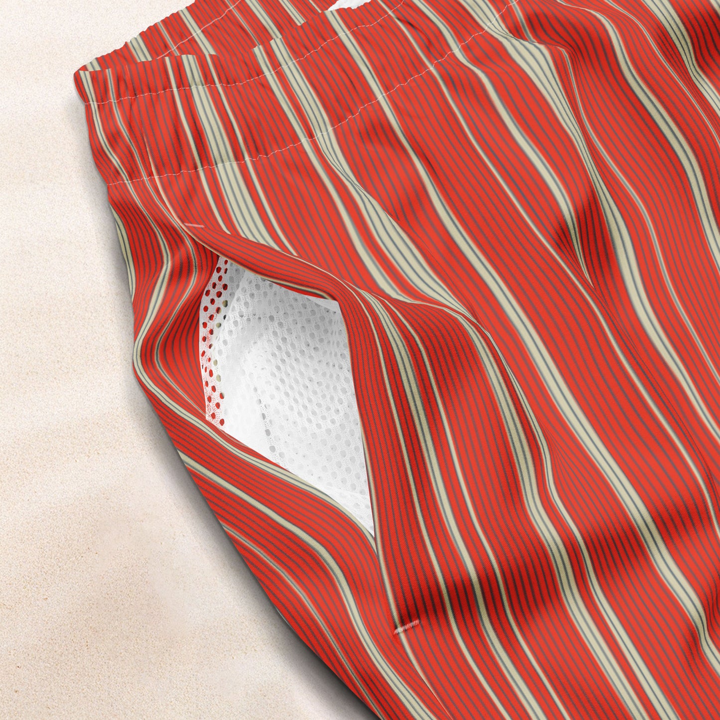 Slow Wave Conservation Swim Trunks – Cinnabar Red