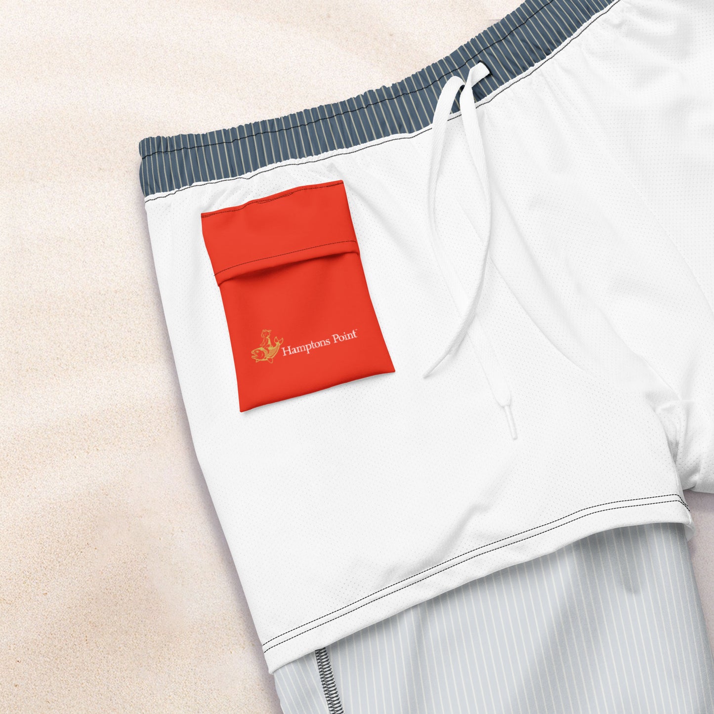 Pin Stripe Conservation Swim Trunks – Van Deusen Navy