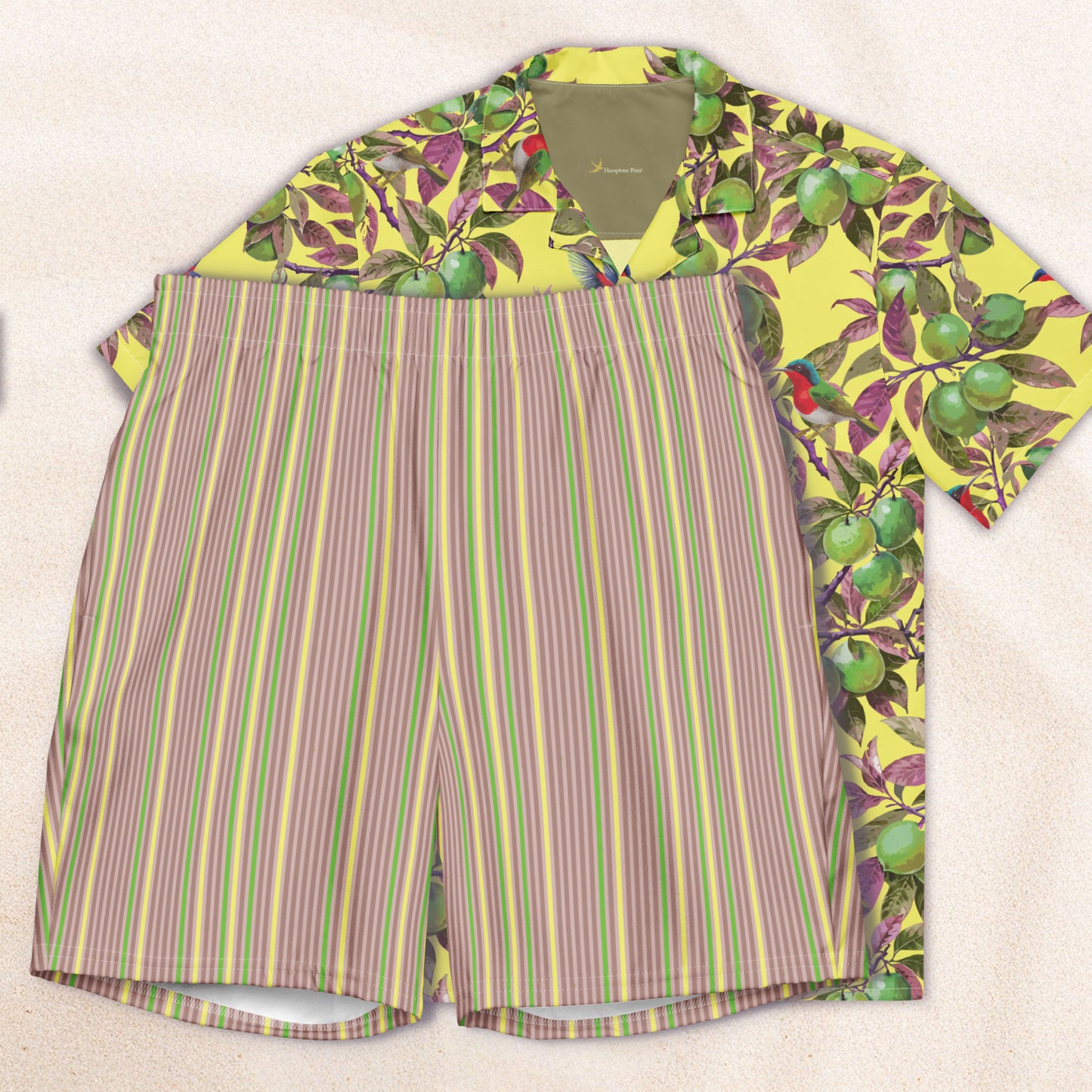 Setúbal Stripe Eco-Friendly Swim Trunks
