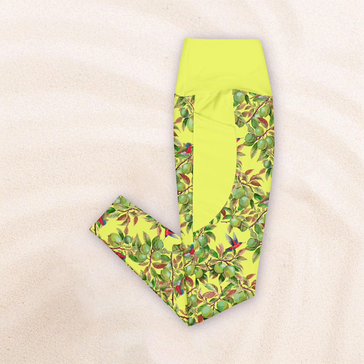 Citrus Grove Yoga Leggings with Pockets – Icterine Yellow