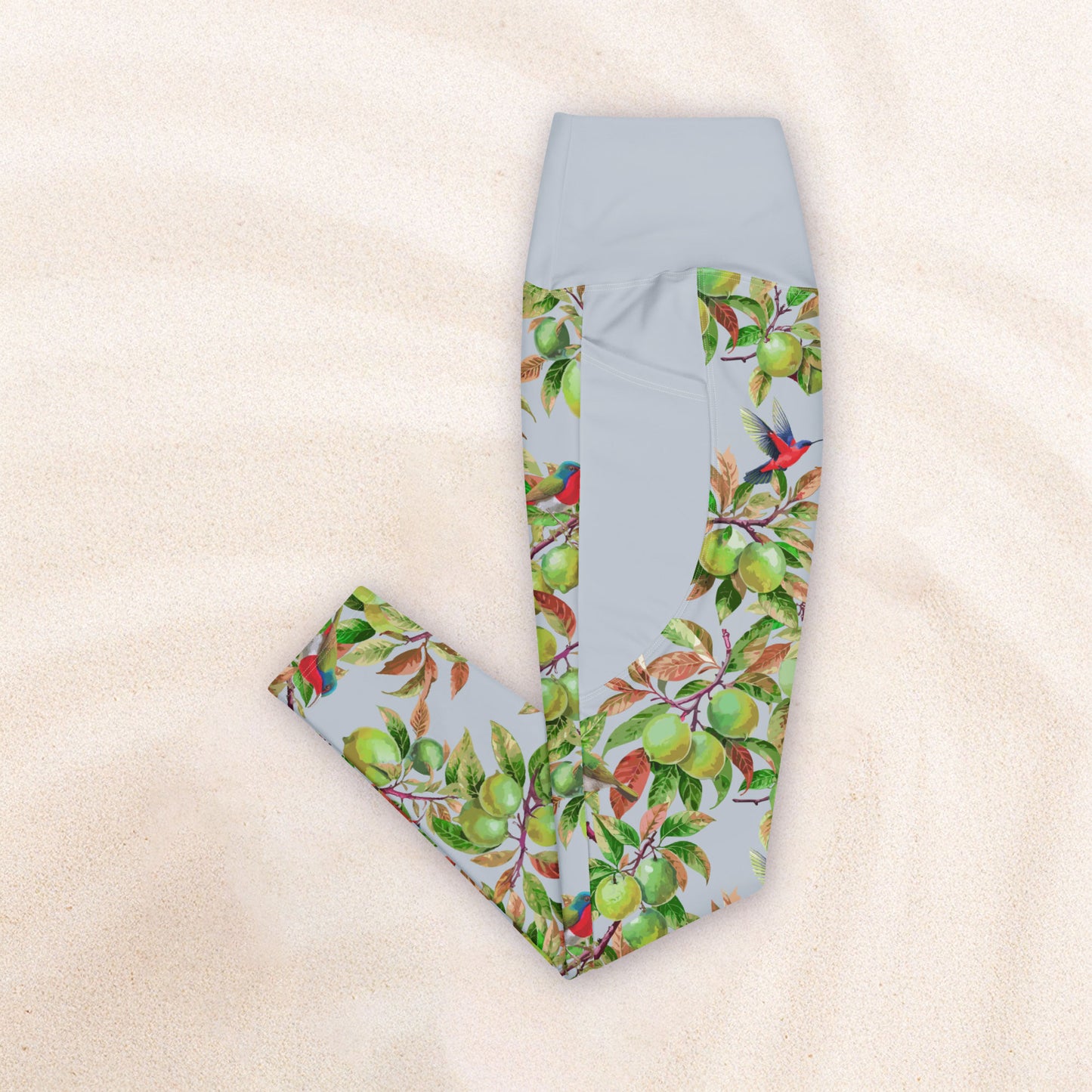 Citrus Grove Yoga Pants – Seafog Blue