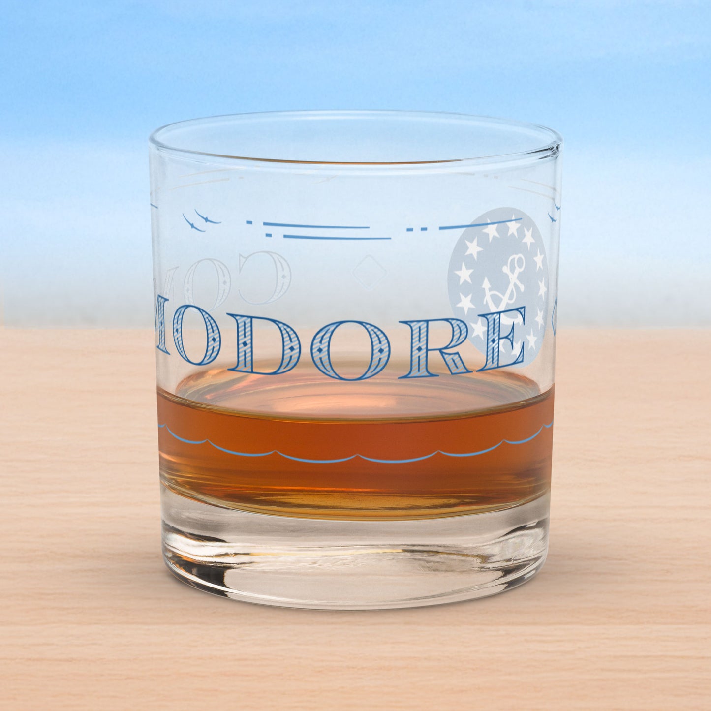 Commodore rocks glass collection – classic nautical-inspired old fashioned glasses for every role