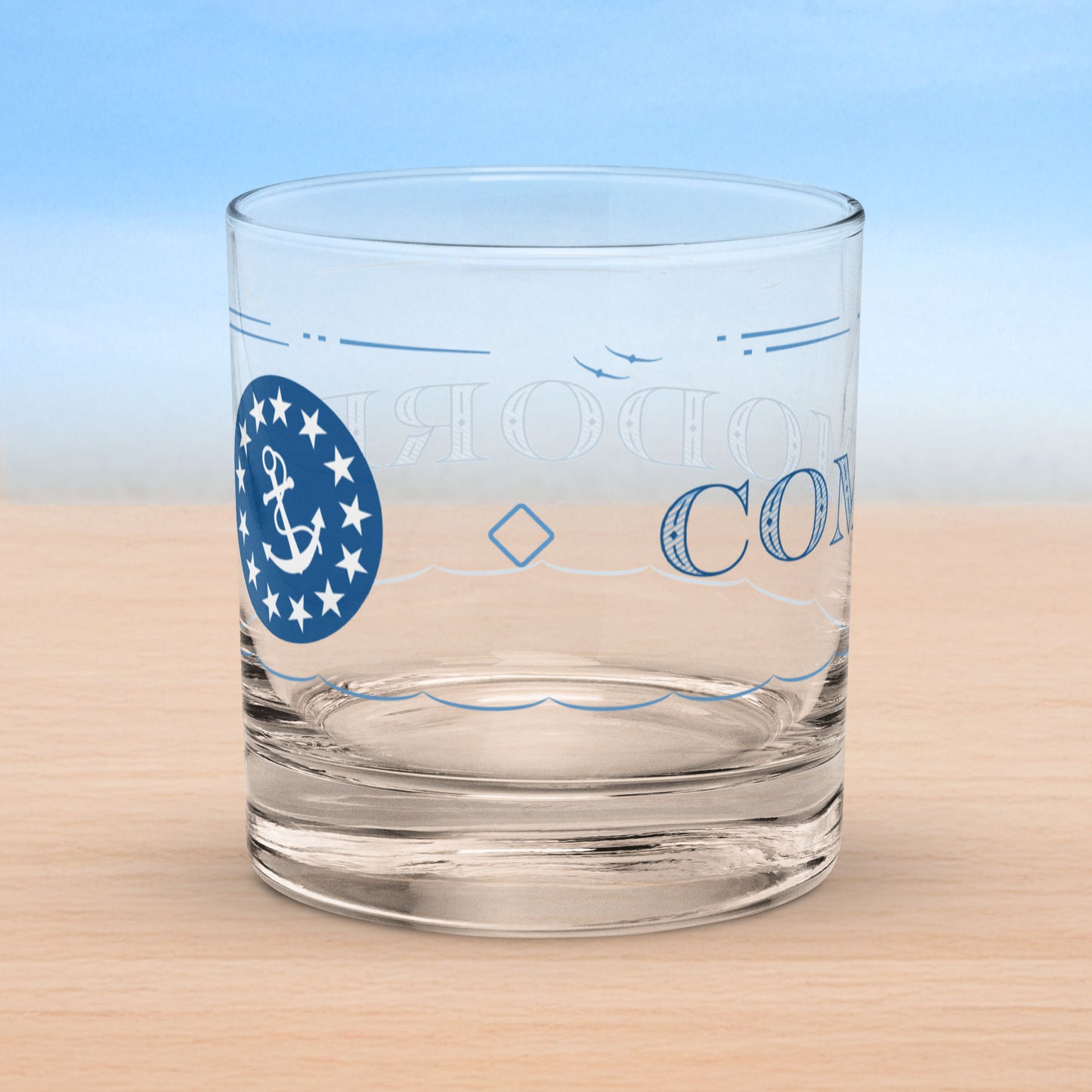 Commodore rocks glass collection – classic nautical-inspired old fashioned glasses for every role