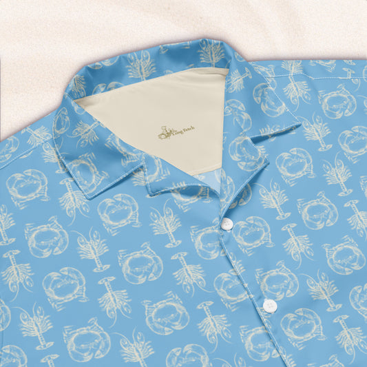 Field Notes Cuban Collar Shirt, Close Repeat – Sky Reflection Blue