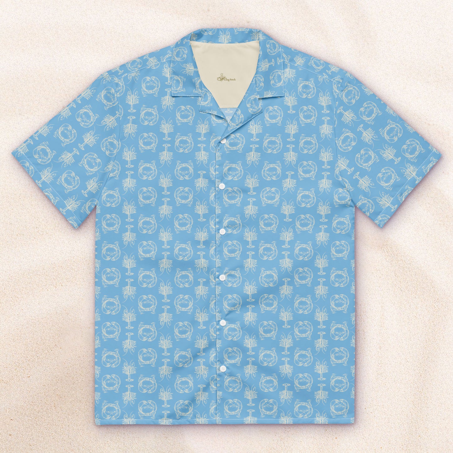 Field Notes Cuban Collar Shirt, Close Repeat – Sky Reflection Blue