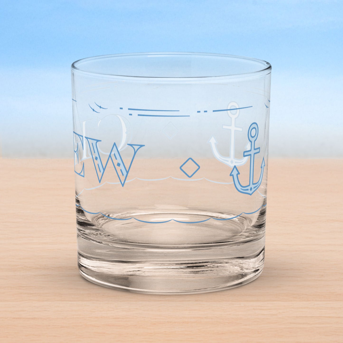 Commodore rocks glass collection – classic nautical-inspired old fashioned glasses for every role