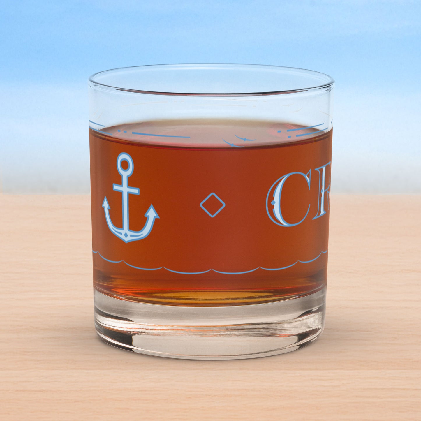 Commodore rocks glass collection – classic nautical-inspired old fashioned glasses for every role