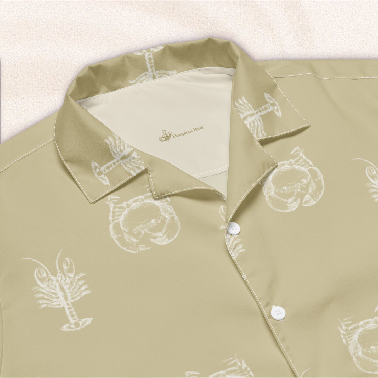 Heavy Crabs and Jumbo Lobsters Vacation Shirt – Sand