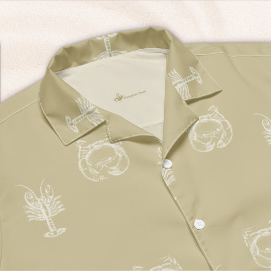 Heavy Crabs and Jumbo Lobsters Vacation Shirt – Sand
