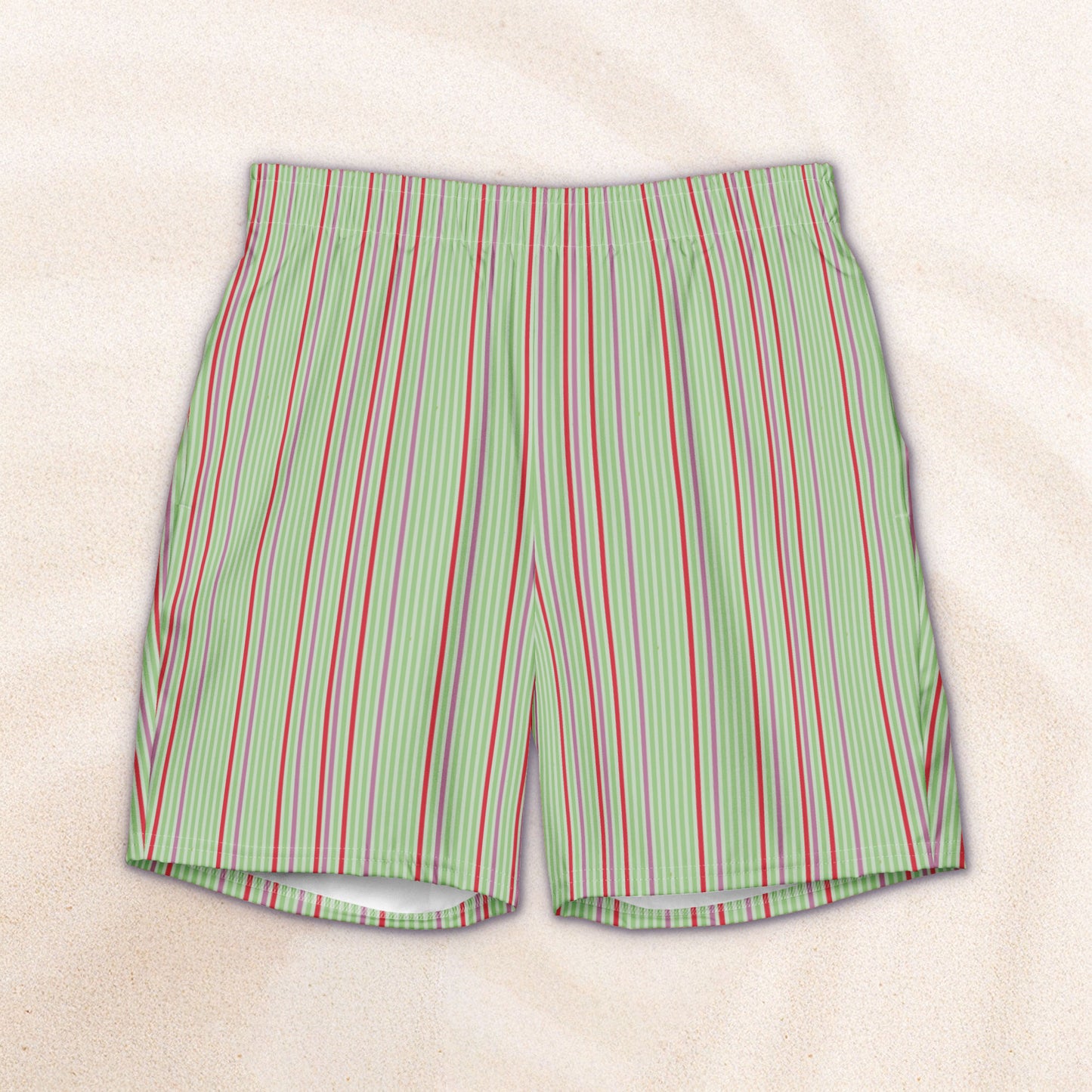 Sorrento Stripe Eco-Friendly Swim Trunks