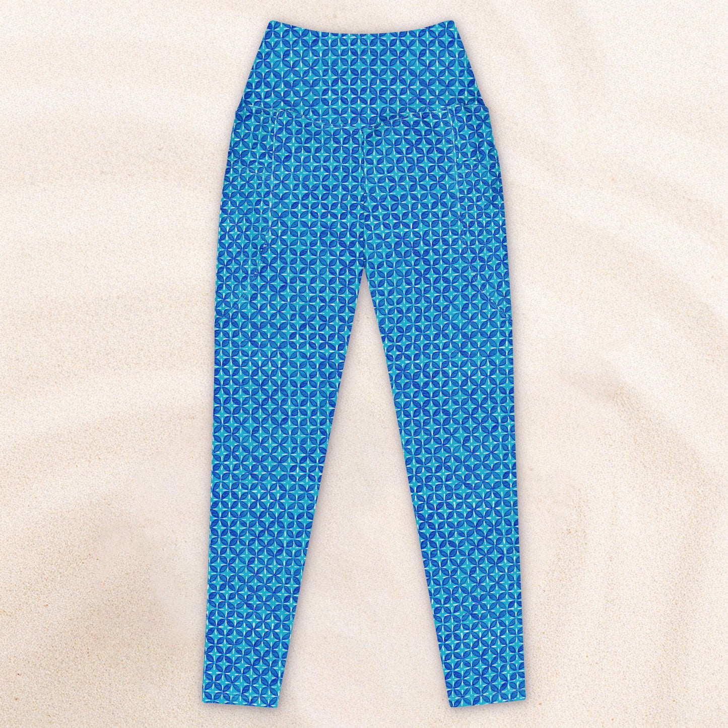 Pelorus Deck Leggings in Biscay Blue