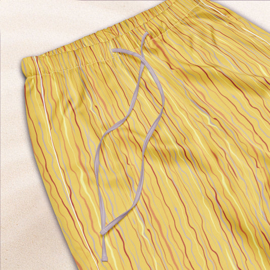 Tropicalia Stripe Pajama Pants – Gold