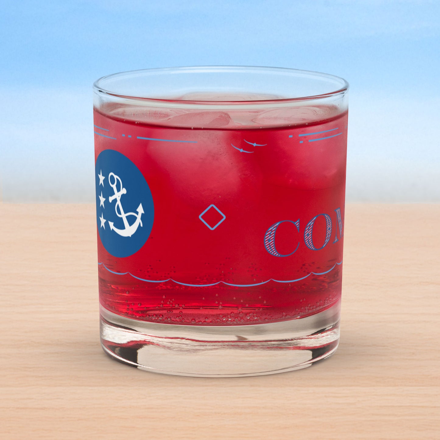 Commodore rocks glass collection – classic nautical-inspired old fashioned glasses for every role
