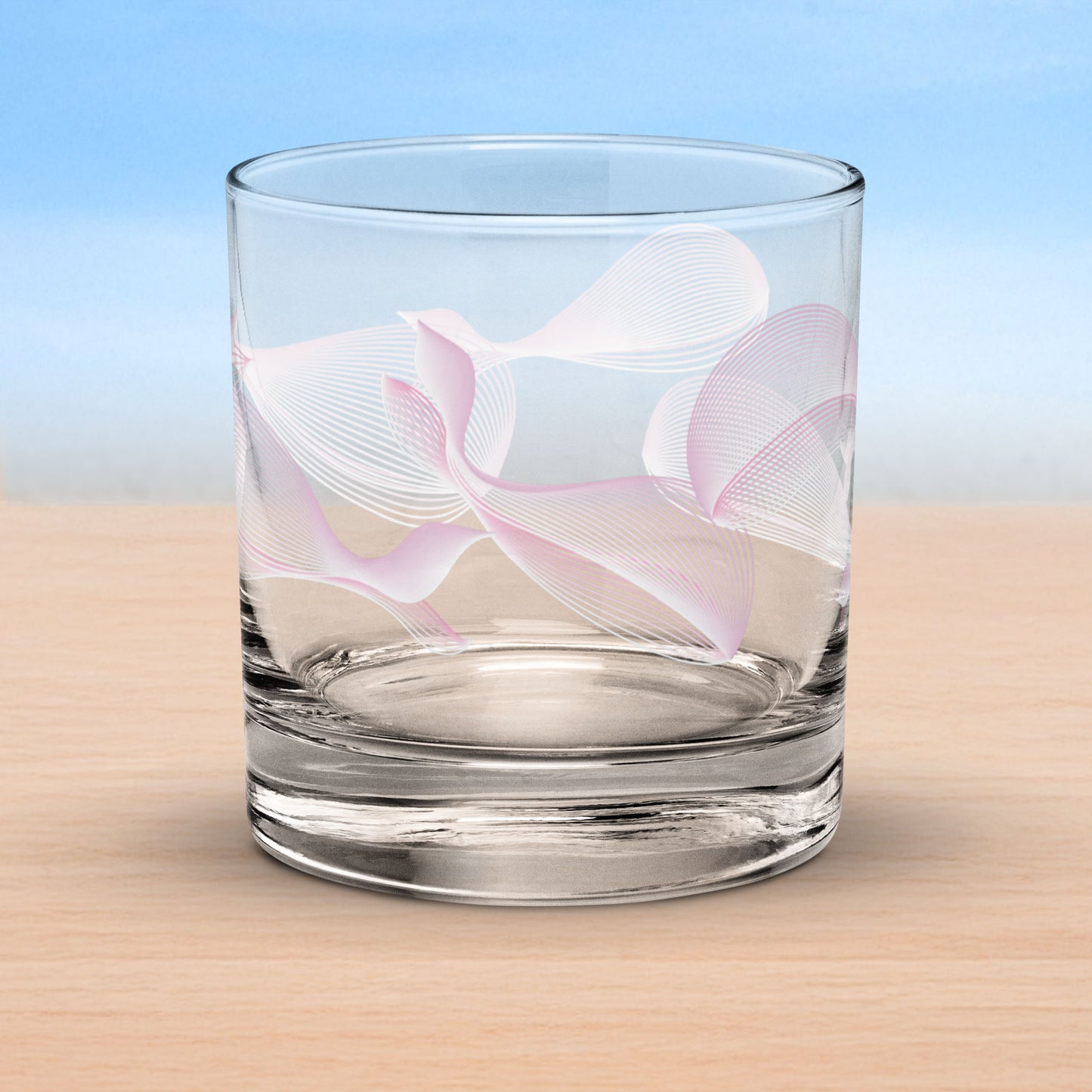 Whales old fashioned on-the-rocks glasses