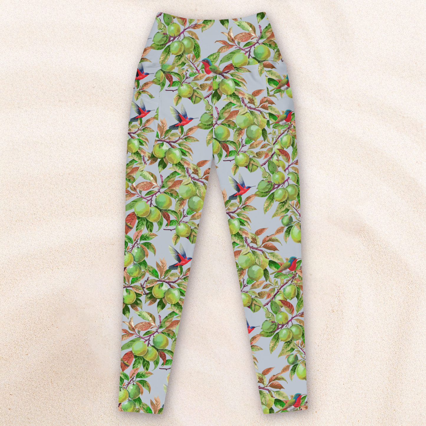 Citrus Grove Deck Leggings with Pockets – Seafog Blue