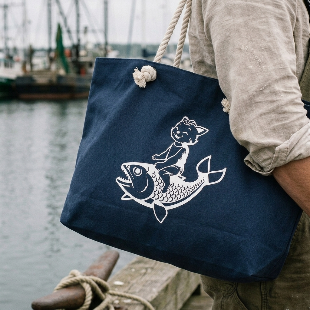 Fetch Oversized Weekender Bag – Van Deusen Navy