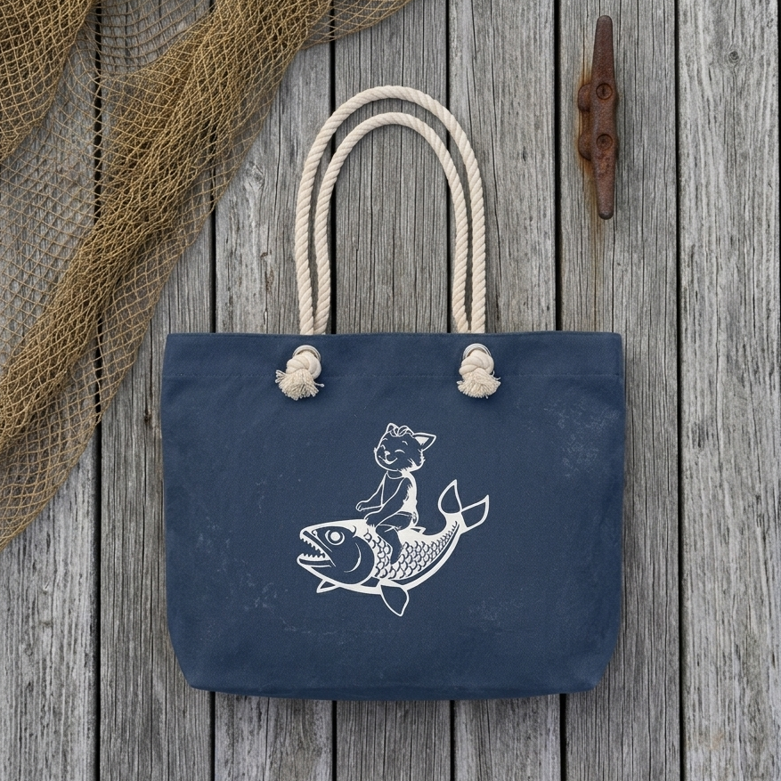 Fetch Oversized Weekender Bag – Van Deusen Navy