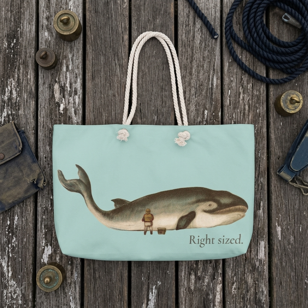 Right-sized Weekender Bag – Seafoam