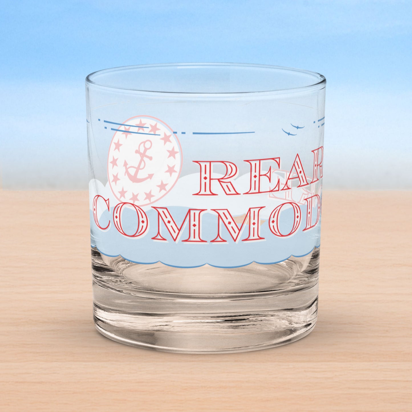 Commodore rocks glass collection – classic nautical-inspired old fashioned glasses for every role