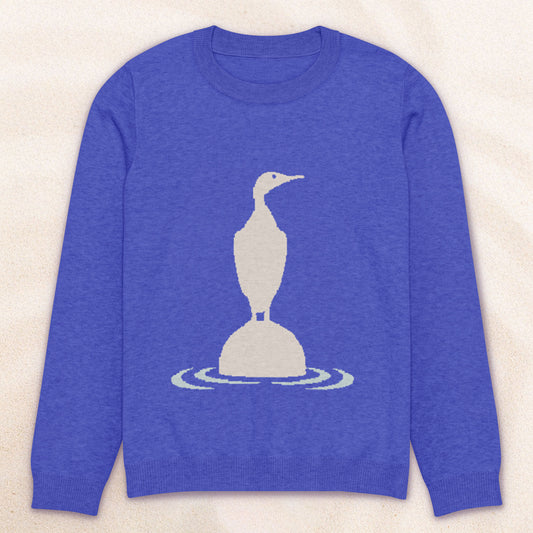 Cormorant Crew Sweater – Atlantic Blue